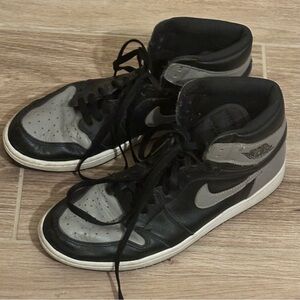 Nike Air Jordan 1 Retro High Tops OG Shadow 2017 Gray Black Size 12 Sneakers